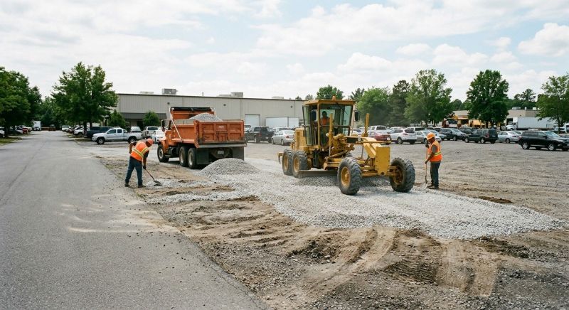 Parking Lot Gravel Repair in Cleveland, TN